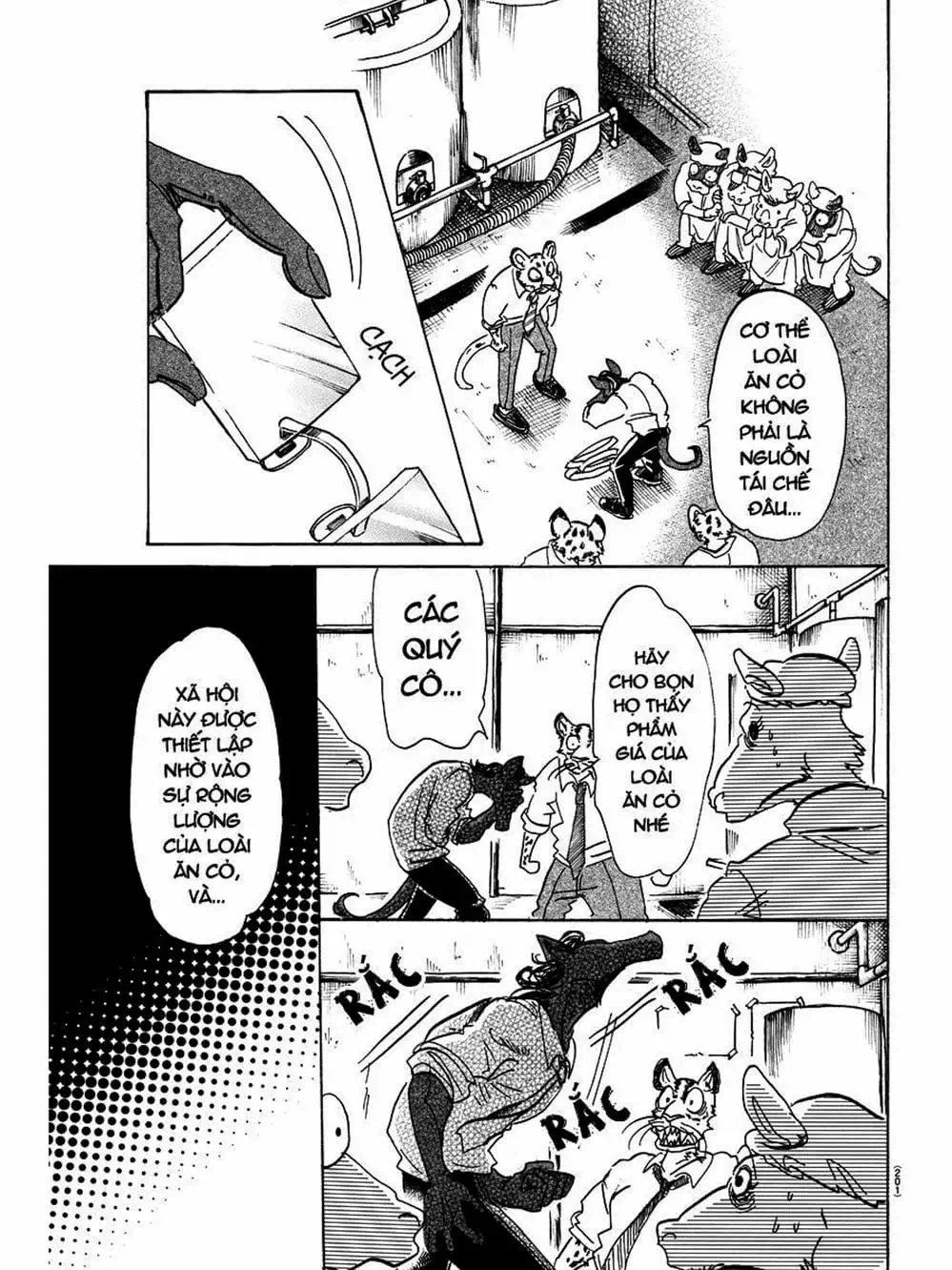 Truyện Tranh Bởi Vì Chúng Ta Đều Là Những Ngôi Sao - Beastars trang 10