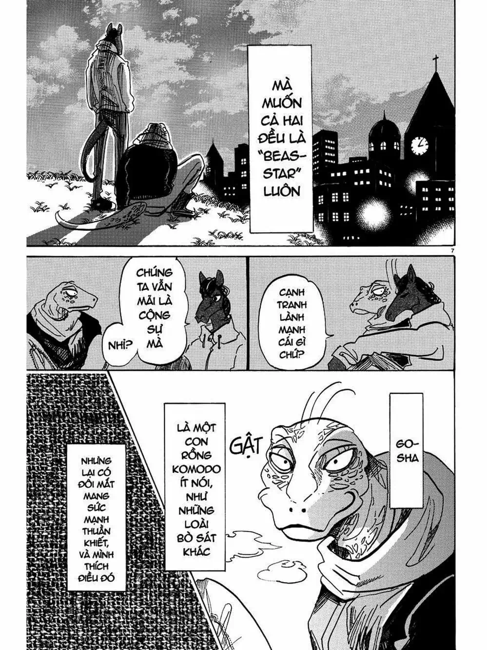 Truyện Tranh Bởi Vì Chúng Ta Đều Là Những Ngôi Sao - Beastars trang 10
