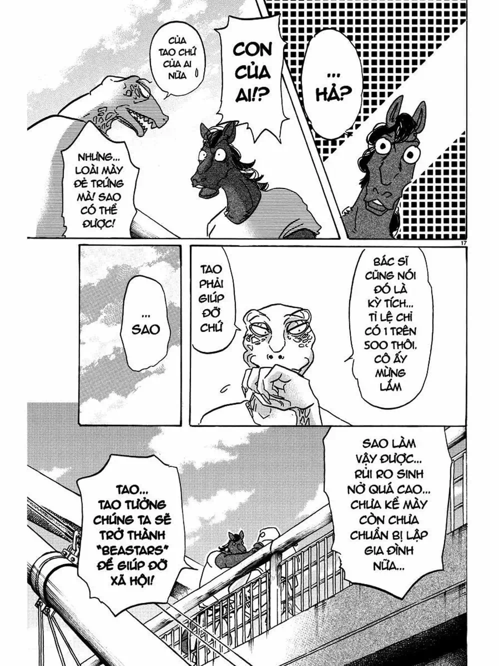 Truyện Tranh Bởi Vì Chúng Ta Đều Là Những Ngôi Sao - Beastars trang 10