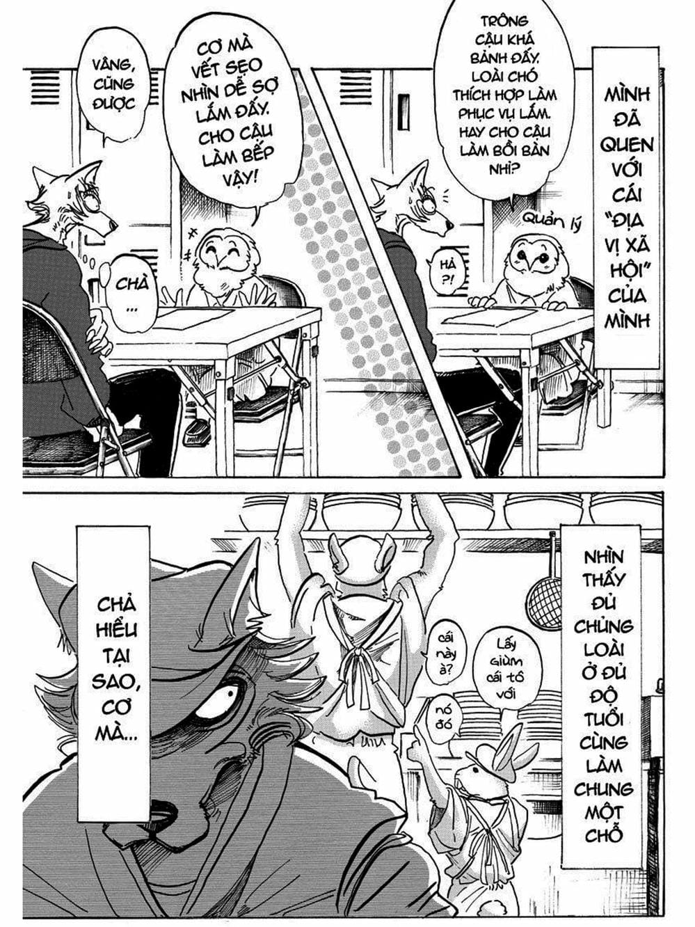 Truyện Tranh Bởi Vì Chúng Ta Đều Là Những Ngôi Sao - Beastars trang 10
