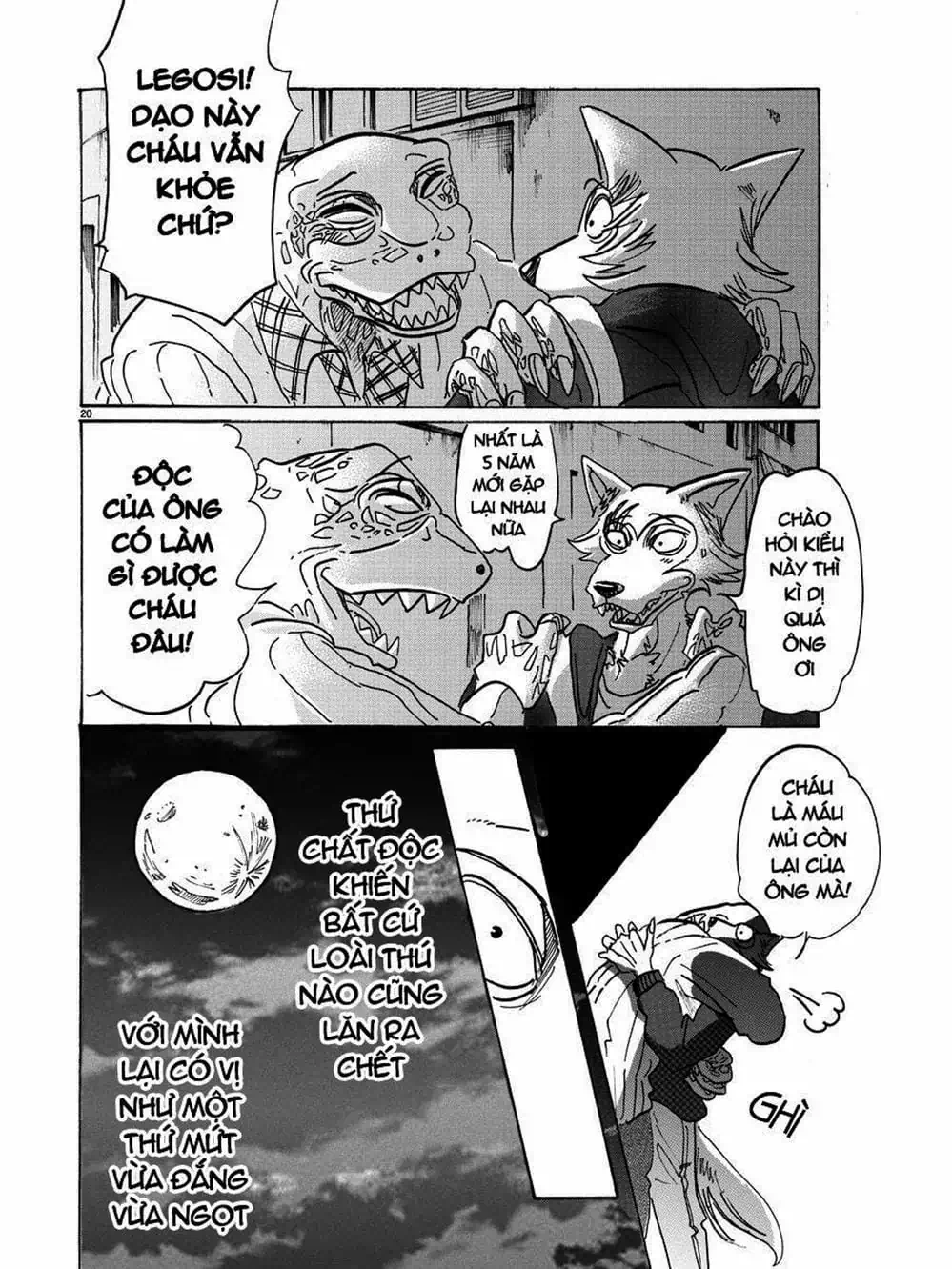 Truyện Tranh Bởi Vì Chúng Ta Đều Là Những Ngôi Sao - Beastars trang 10