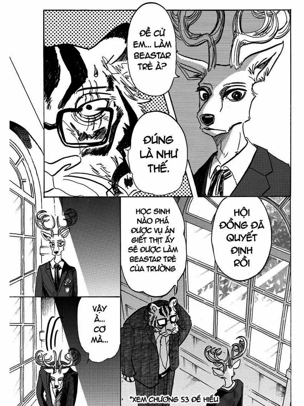 Truyện Tranh Bởi Vì Chúng Ta Đều Là Những Ngôi Sao - Beastars trang 10