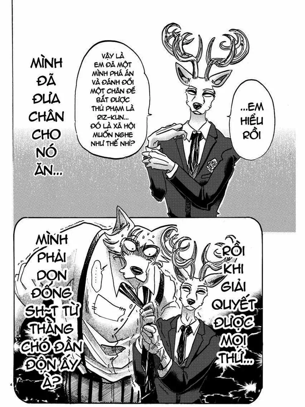 Truyện Tranh Bởi Vì Chúng Ta Đều Là Những Ngôi Sao - Beastars trang 10