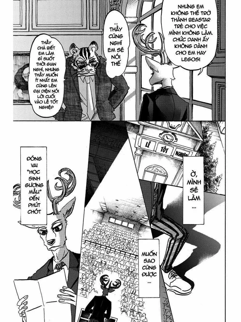 Truyện Tranh Bởi Vì Chúng Ta Đều Là Những Ngôi Sao - Beastars trang 10