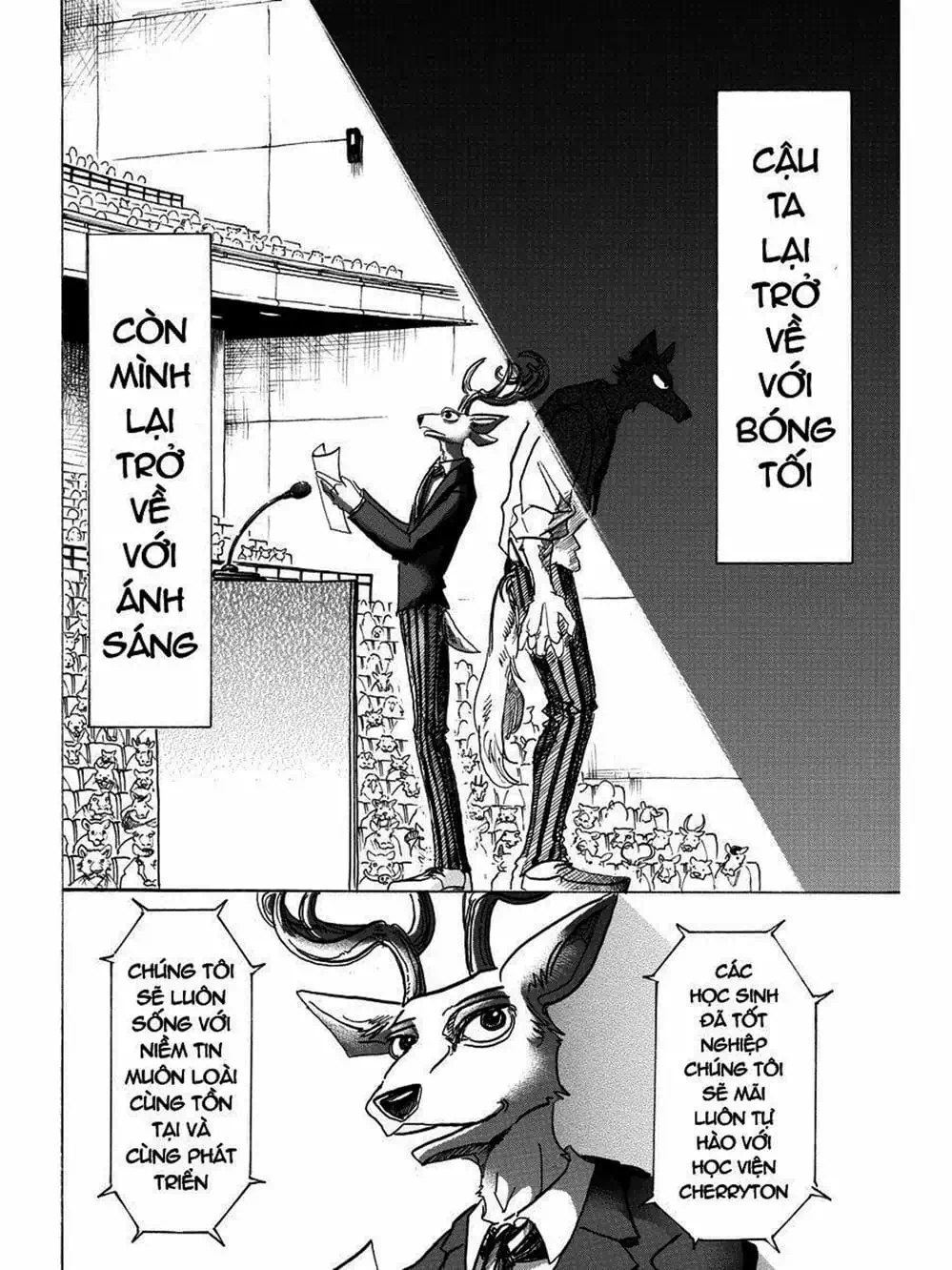 Truyện Tranh Bởi Vì Chúng Ta Đều Là Những Ngôi Sao - Beastars trang 10