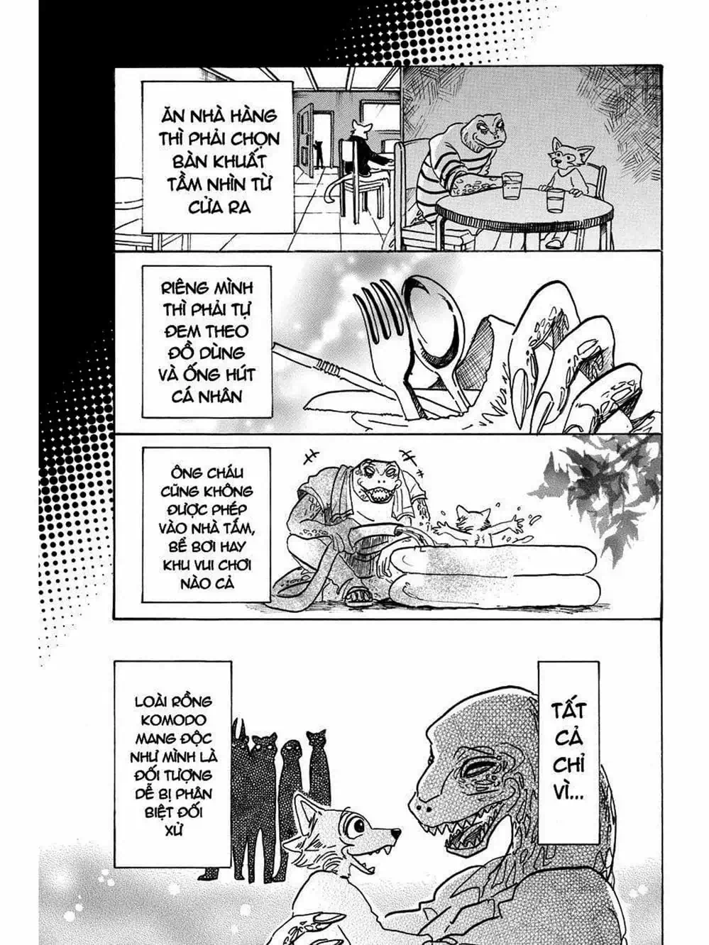 Truyện Tranh Bởi Vì Chúng Ta Đều Là Những Ngôi Sao - Beastars trang 10