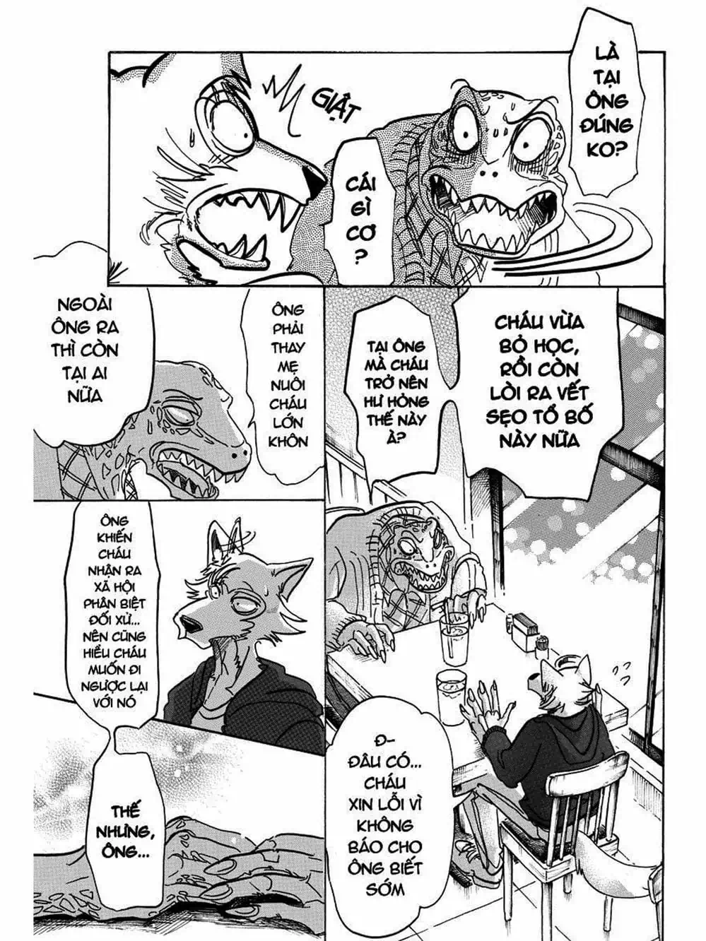 Truyện Tranh Bởi Vì Chúng Ta Đều Là Những Ngôi Sao - Beastars trang 10