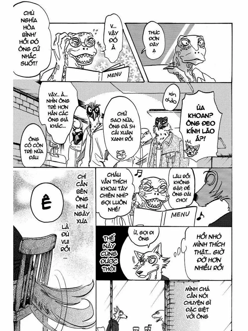 Truyện Tranh Bởi Vì Chúng Ta Đều Là Những Ngôi Sao - Beastars trang 10