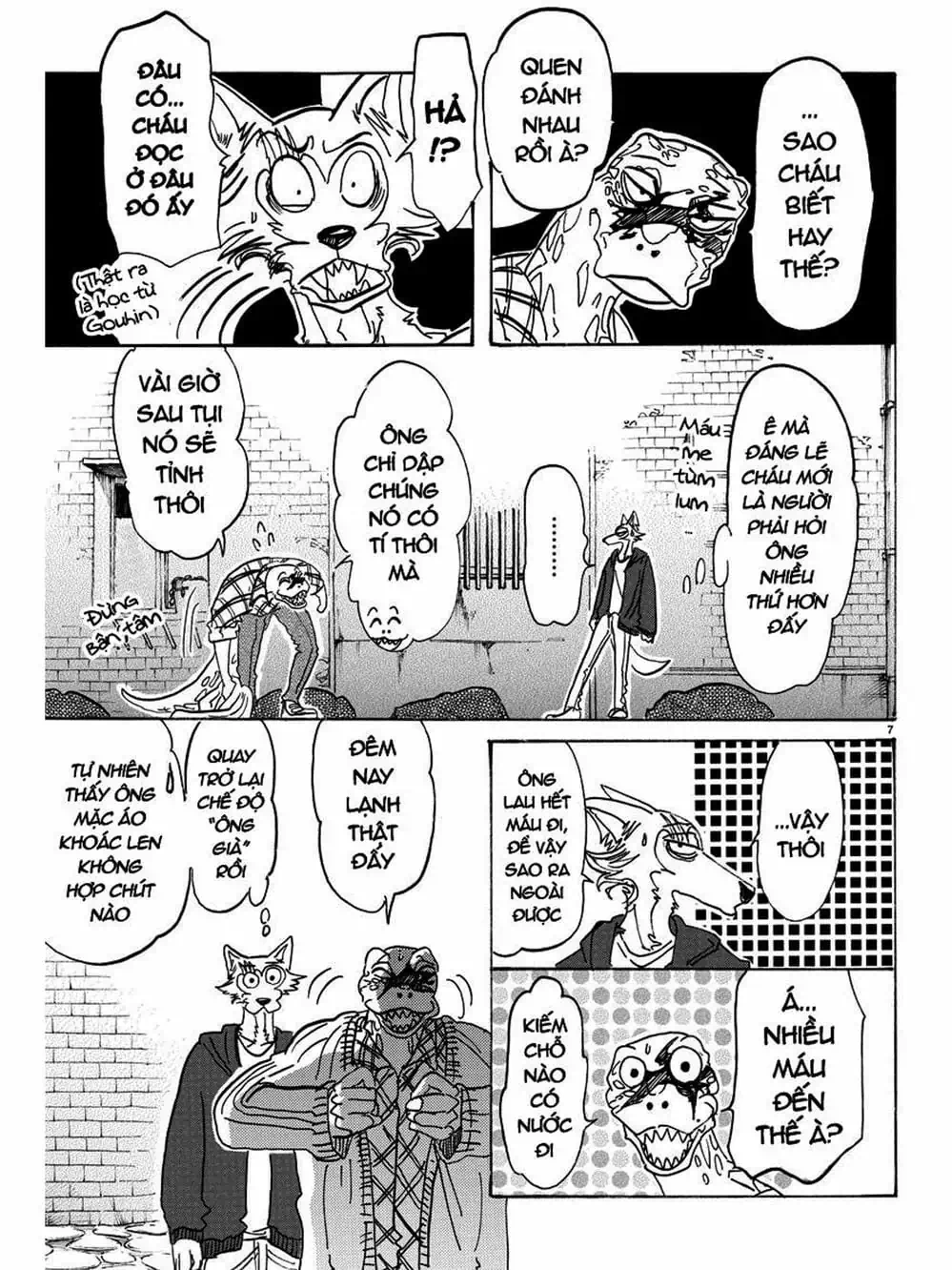 Truyện Tranh Bởi Vì Chúng Ta Đều Là Những Ngôi Sao - Beastars trang 10