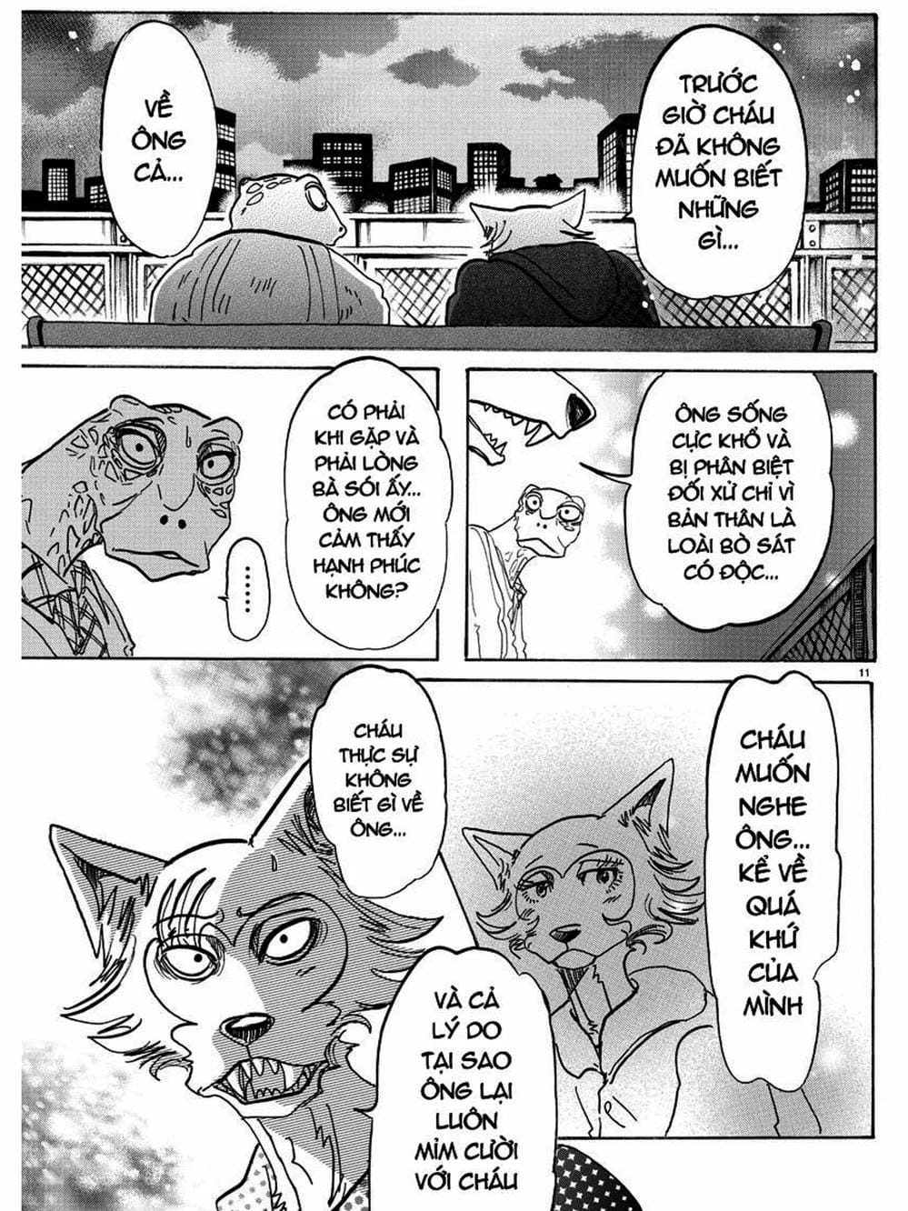 Truyện Tranh Bởi Vì Chúng Ta Đều Là Những Ngôi Sao - Beastars trang 10