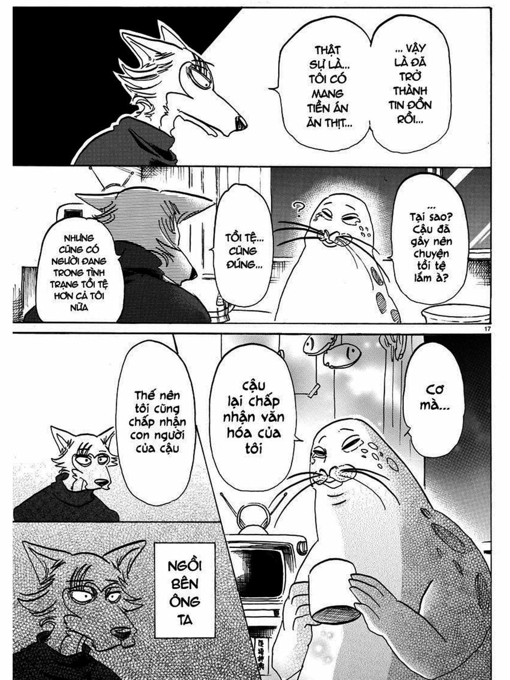 Truyện Tranh Bởi Vì Chúng Ta Đều Là Những Ngôi Sao - Beastars trang 10