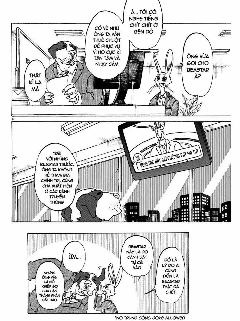 Truyện Tranh Bởi Vì Chúng Ta Đều Là Những Ngôi Sao - Beastars trang 10