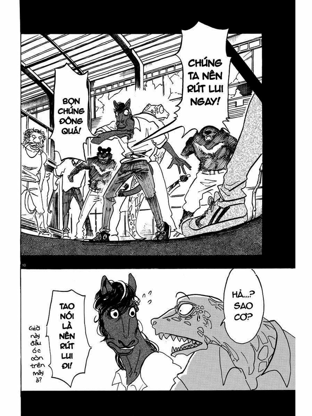 Truyện Tranh Bởi Vì Chúng Ta Đều Là Những Ngôi Sao - Beastars trang 10