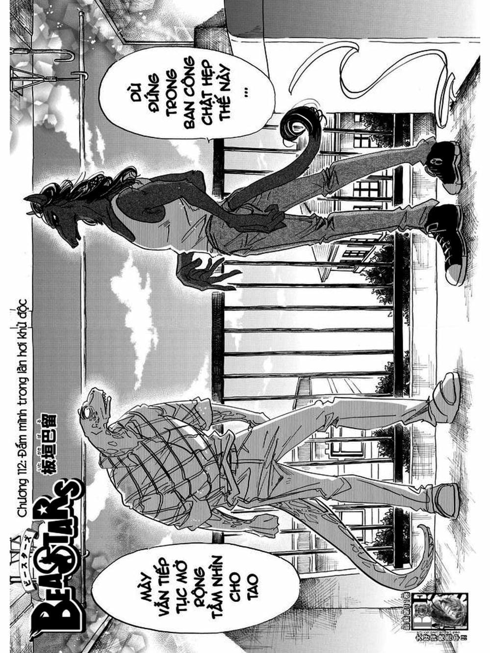Truyện Tranh Bởi Vì Chúng Ta Đều Là Những Ngôi Sao - Beastars trang 10