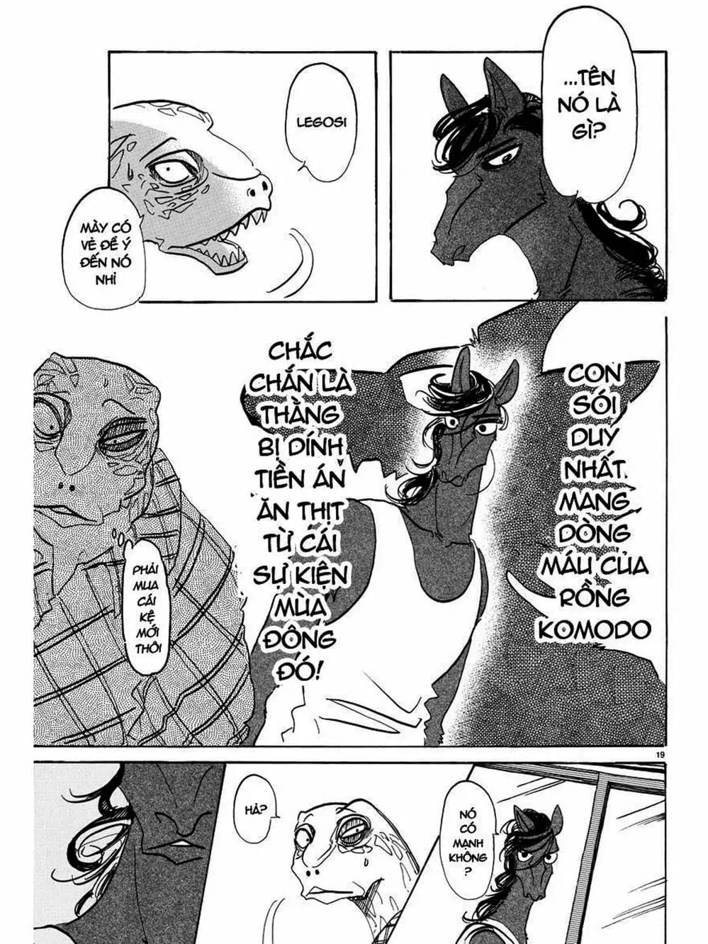 Truyện Tranh Bởi Vì Chúng Ta Đều Là Những Ngôi Sao - Beastars trang 10