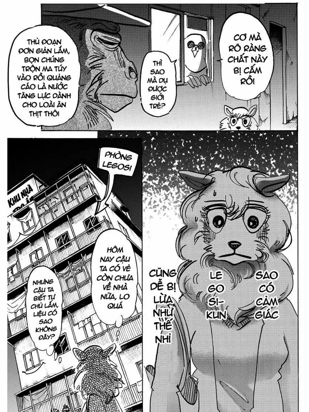 Truyện Tranh Bởi Vì Chúng Ta Đều Là Những Ngôi Sao - Beastars trang 10