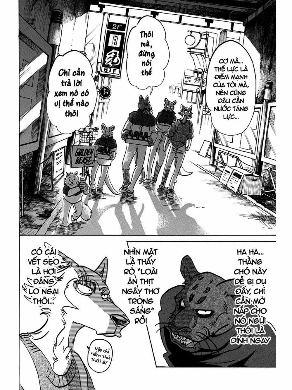 Truyện Tranh Bởi Vì Chúng Ta Đều Là Những Ngôi Sao - Beastars trang 10