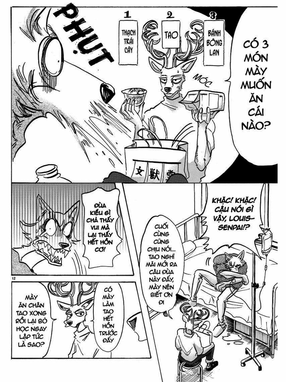 Truyện Tranh Bởi Vì Chúng Ta Đều Là Những Ngôi Sao - Beastars trang 10
