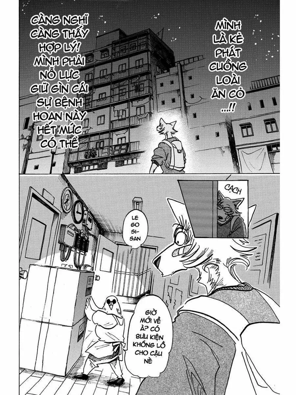 Truyện Tranh Bởi Vì Chúng Ta Đều Là Những Ngôi Sao - Beastars trang 10