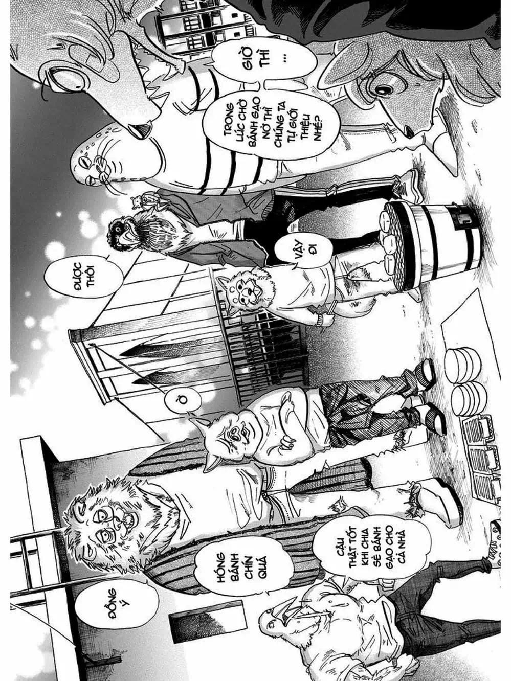 Truyện Tranh Bởi Vì Chúng Ta Đều Là Những Ngôi Sao - Beastars trang 10