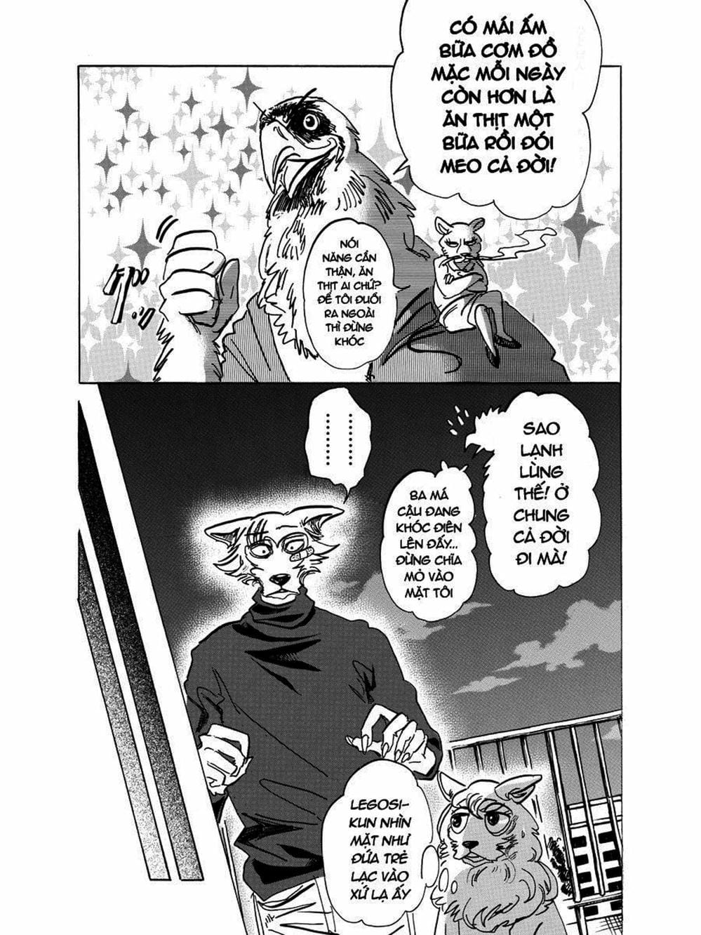 Truyện Tranh Bởi Vì Chúng Ta Đều Là Những Ngôi Sao - Beastars trang 10