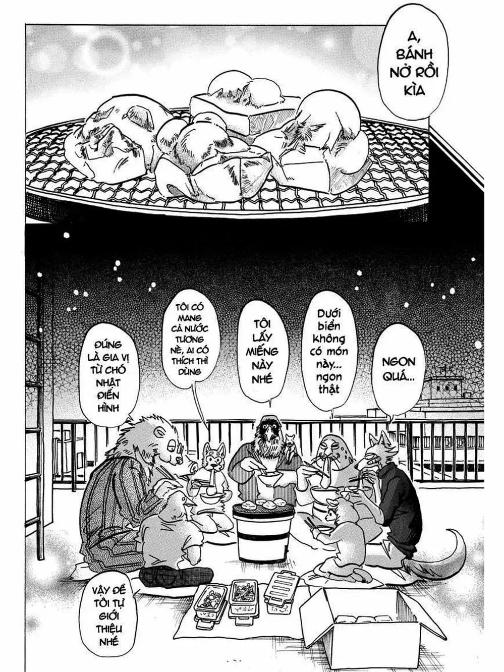 Truyện Tranh Bởi Vì Chúng Ta Đều Là Những Ngôi Sao - Beastars trang 10