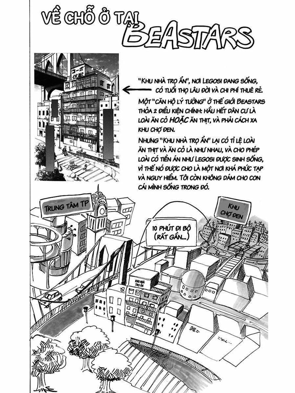 Truyện Tranh Bởi Vì Chúng Ta Đều Là Những Ngôi Sao - Beastars trang 10