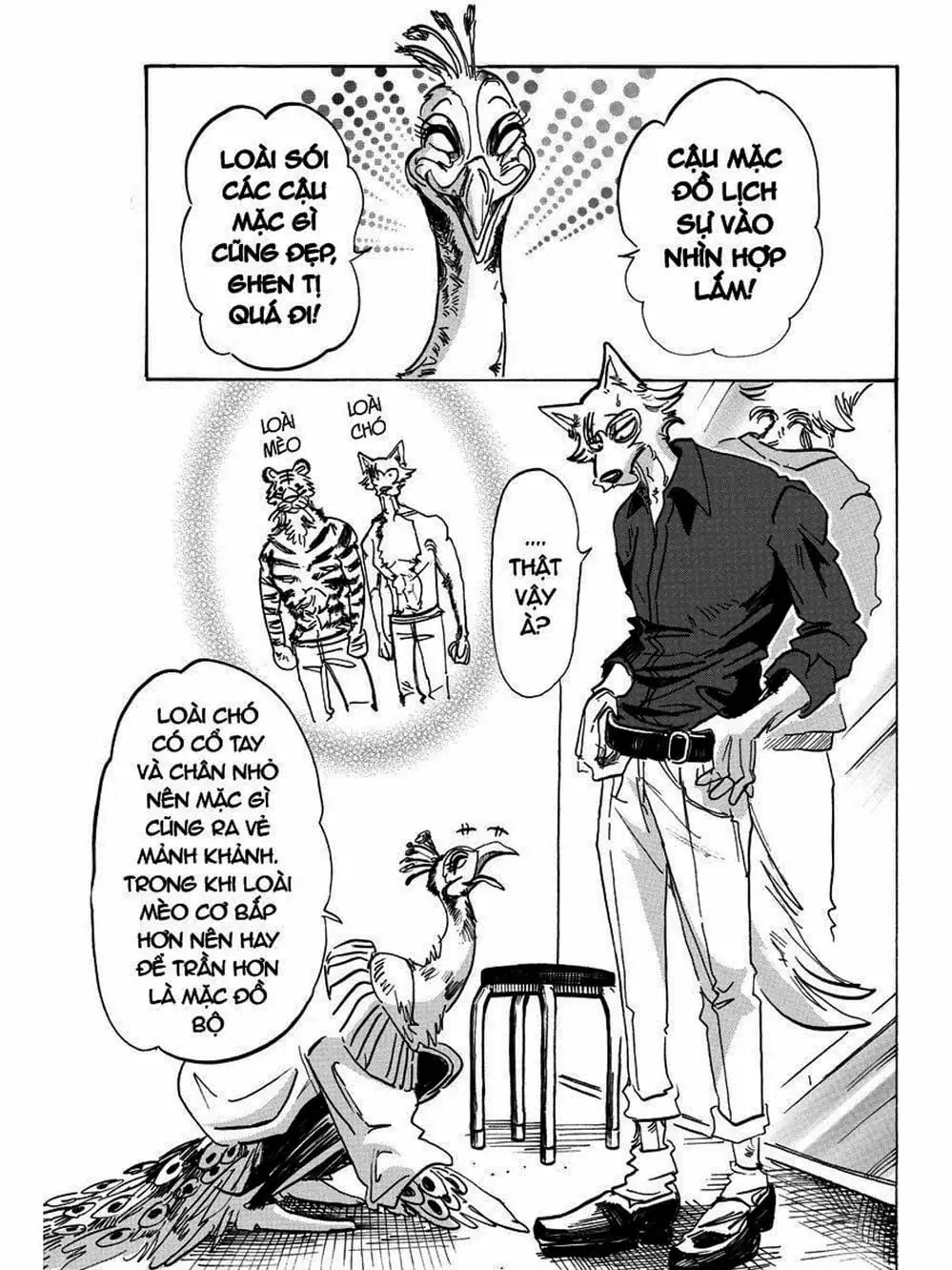 Truyện Tranh Bởi Vì Chúng Ta Đều Là Những Ngôi Sao - Beastars trang 10