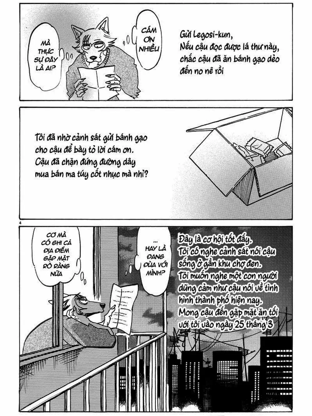 Truyện Tranh Bởi Vì Chúng Ta Đều Là Những Ngôi Sao - Beastars trang 10