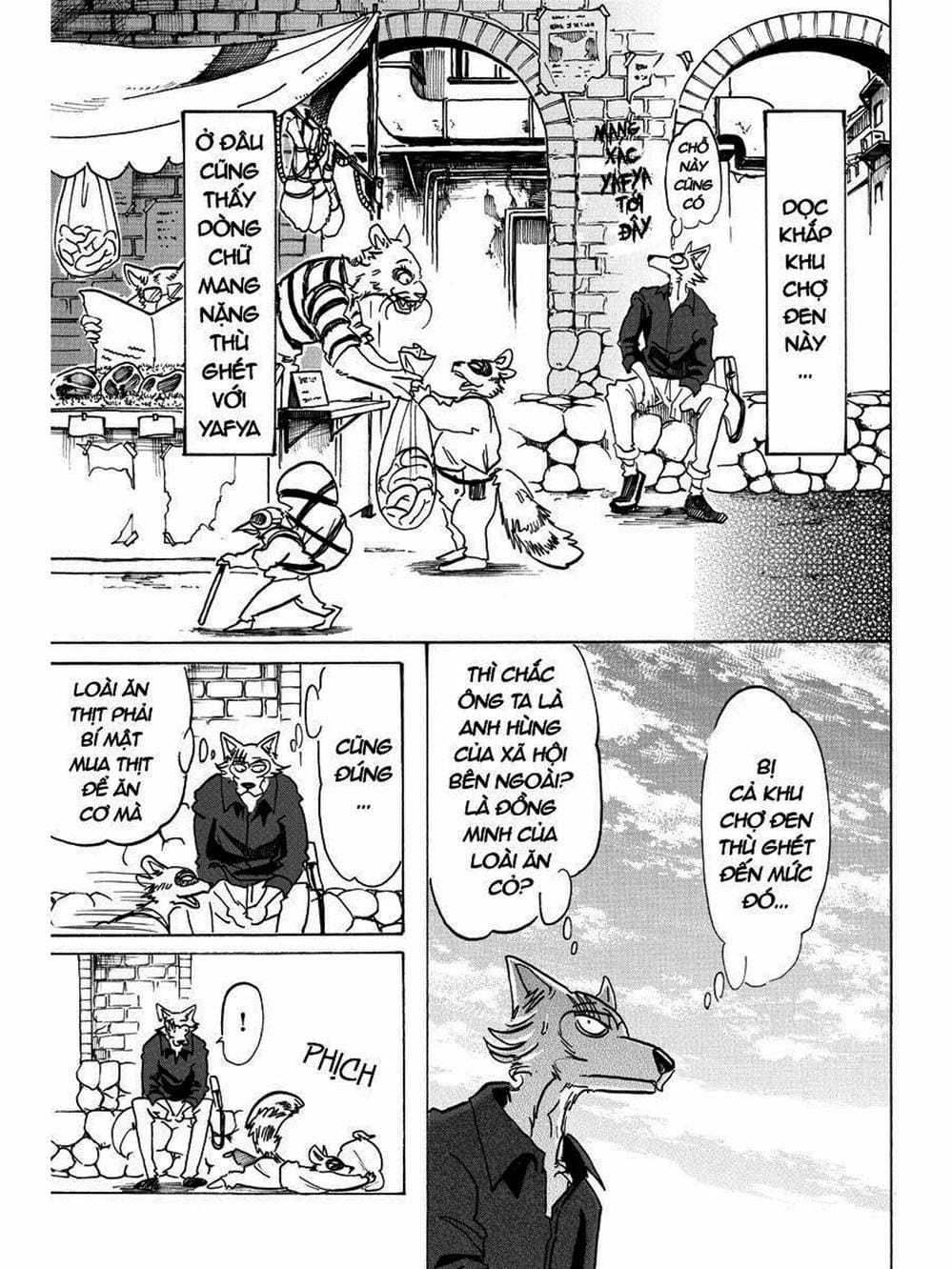 Truyện Tranh Bởi Vì Chúng Ta Đều Là Những Ngôi Sao - Beastars trang 10