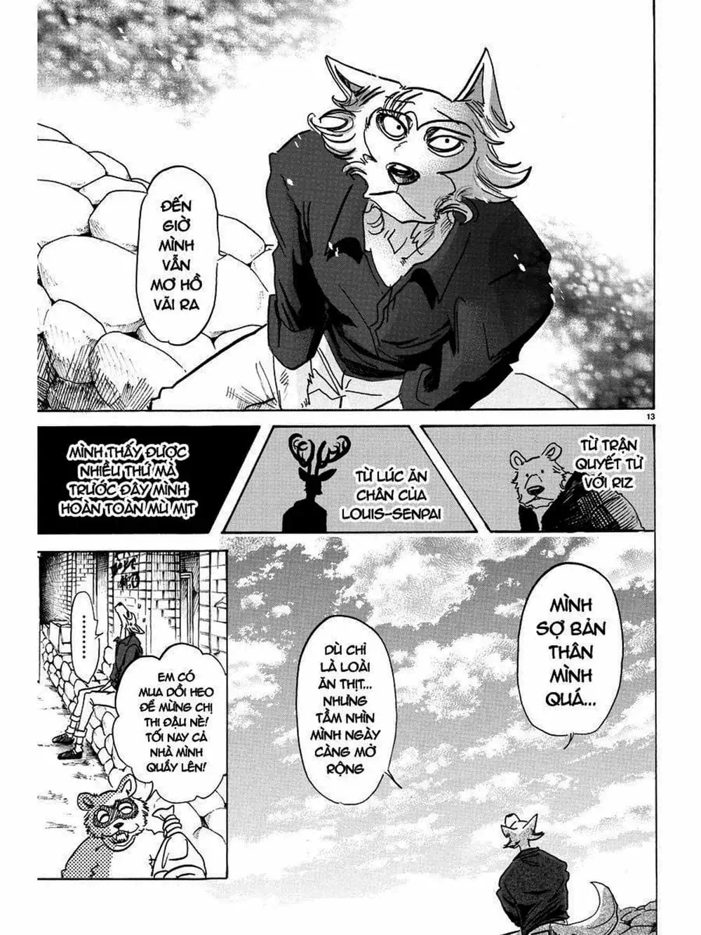 Truyện Tranh Bởi Vì Chúng Ta Đều Là Những Ngôi Sao - Beastars trang 10