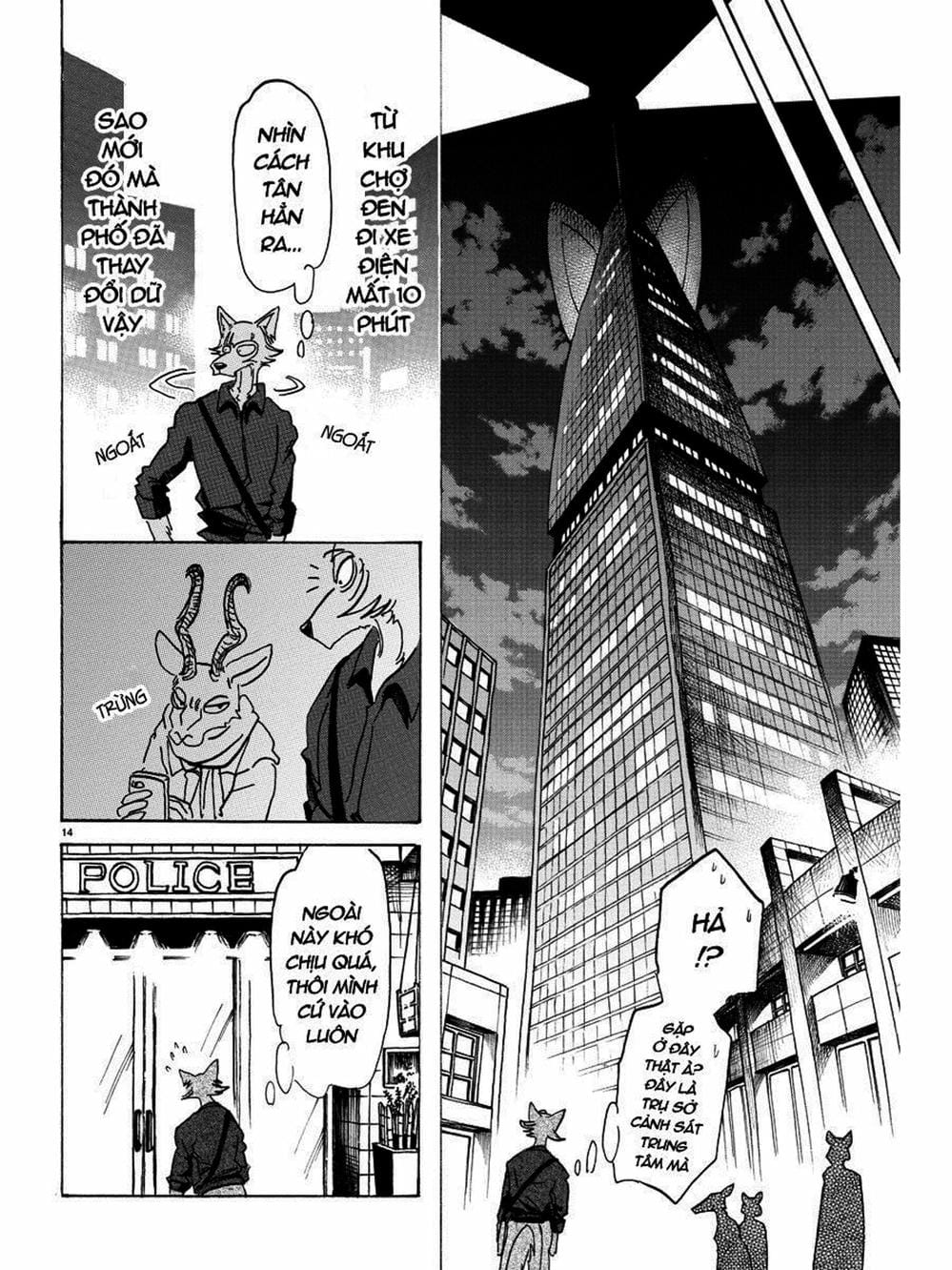 Truyện Tranh Bởi Vì Chúng Ta Đều Là Những Ngôi Sao - Beastars trang 10