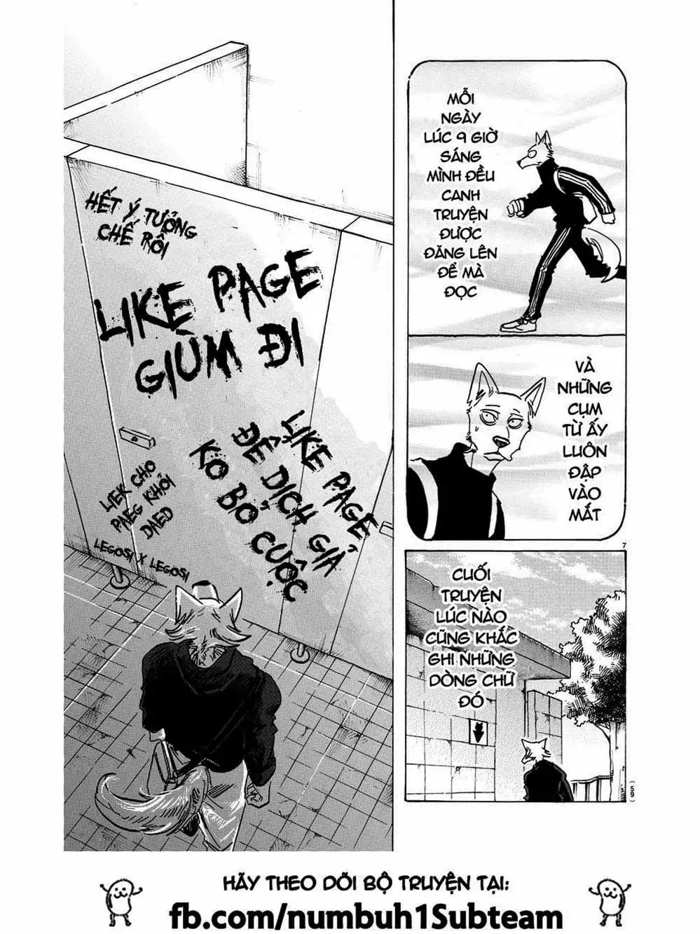 Truyện Tranh Bởi Vì Chúng Ta Đều Là Những Ngôi Sao - Beastars trang 10