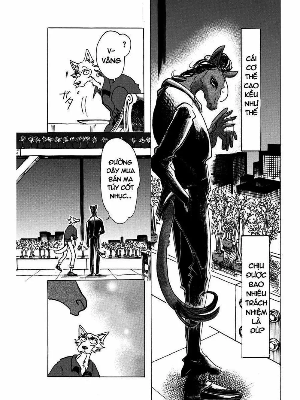 Truyện Tranh Bởi Vì Chúng Ta Đều Là Những Ngôi Sao - Beastars trang 10