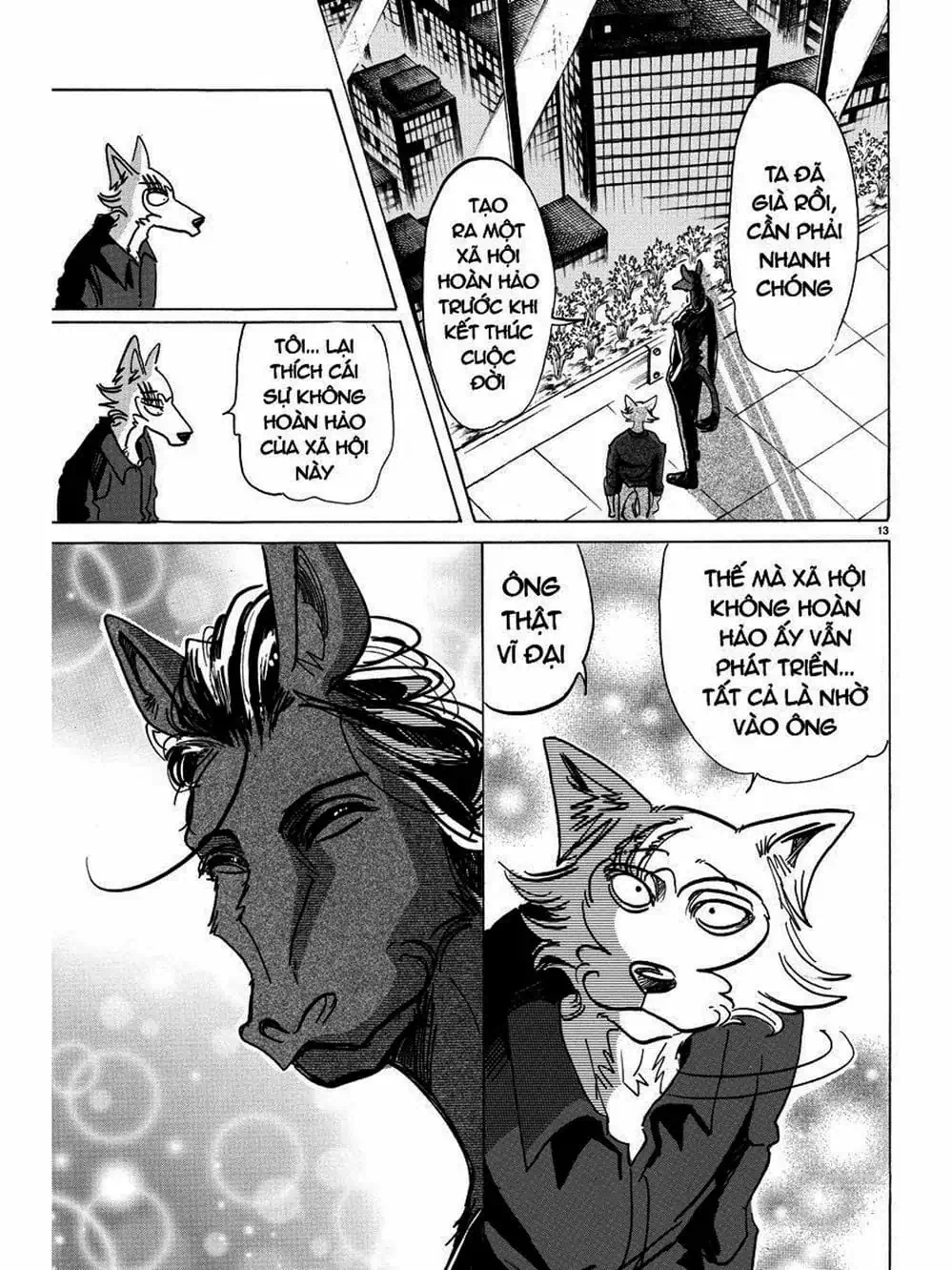 Truyện Tranh Bởi Vì Chúng Ta Đều Là Những Ngôi Sao - Beastars trang 10