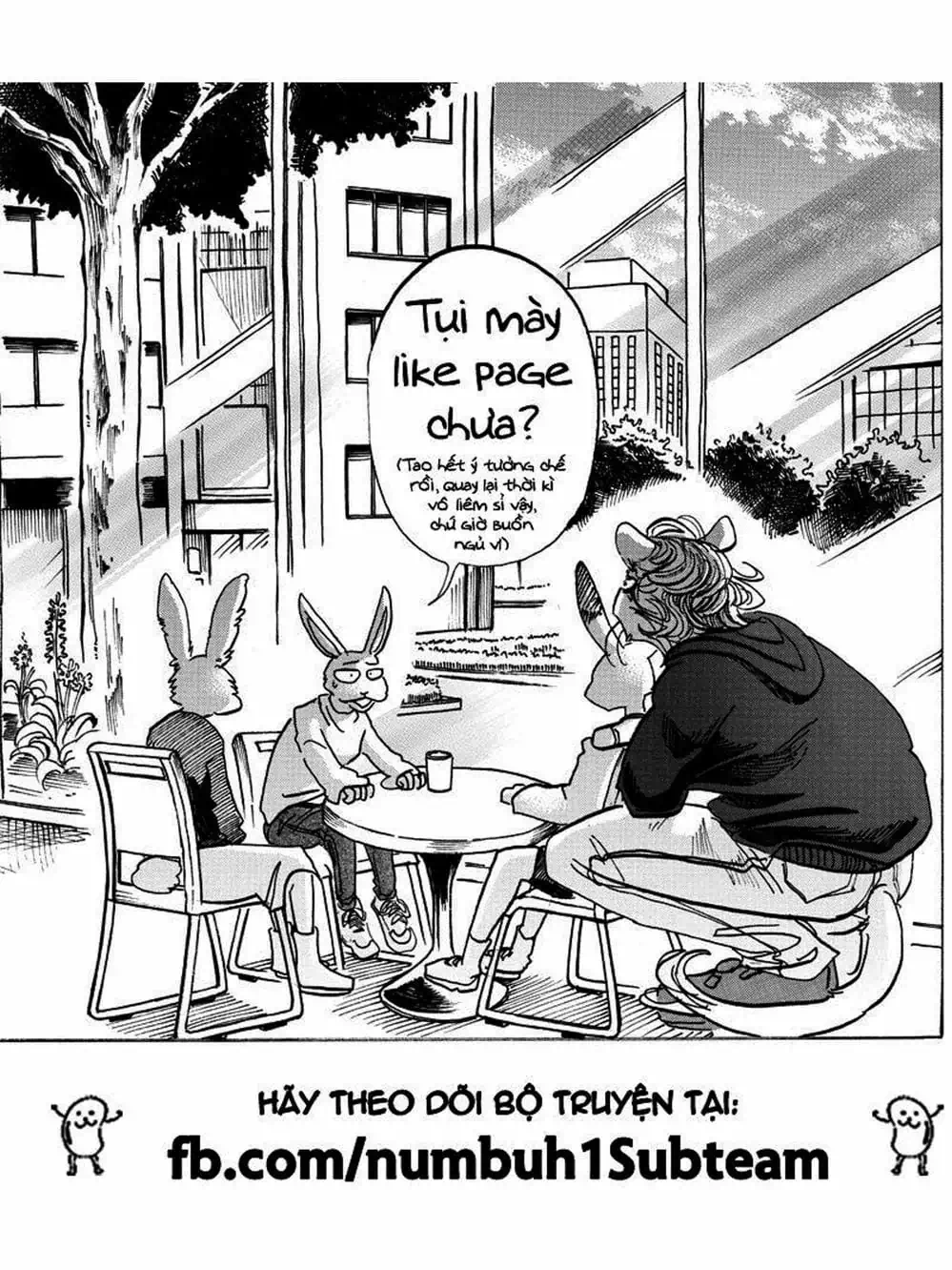 Truyện Tranh Bởi Vì Chúng Ta Đều Là Những Ngôi Sao - Beastars trang 10