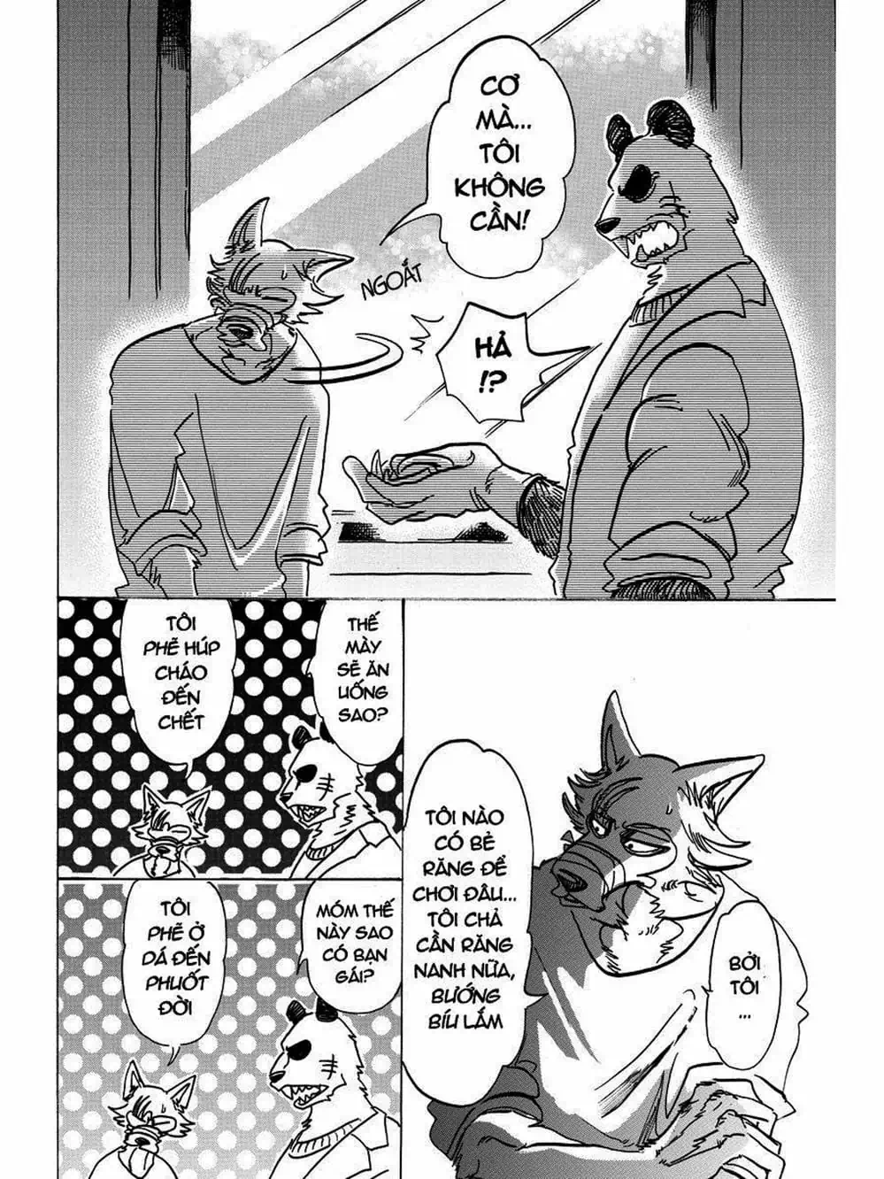 Truyện Tranh Bởi Vì Chúng Ta Đều Là Những Ngôi Sao - Beastars trang 10