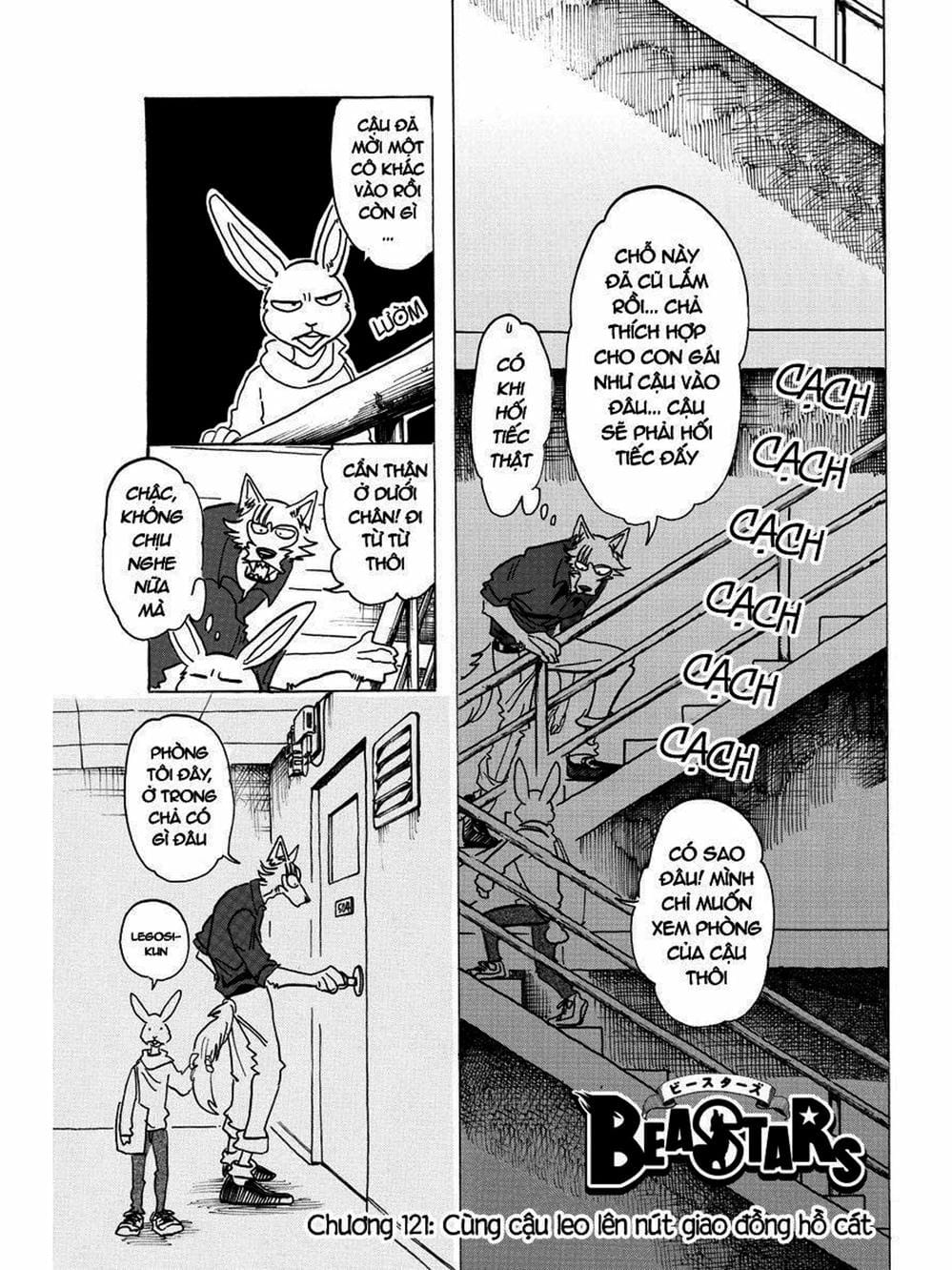 Truyện Tranh Bởi Vì Chúng Ta Đều Là Những Ngôi Sao - Beastars trang 10