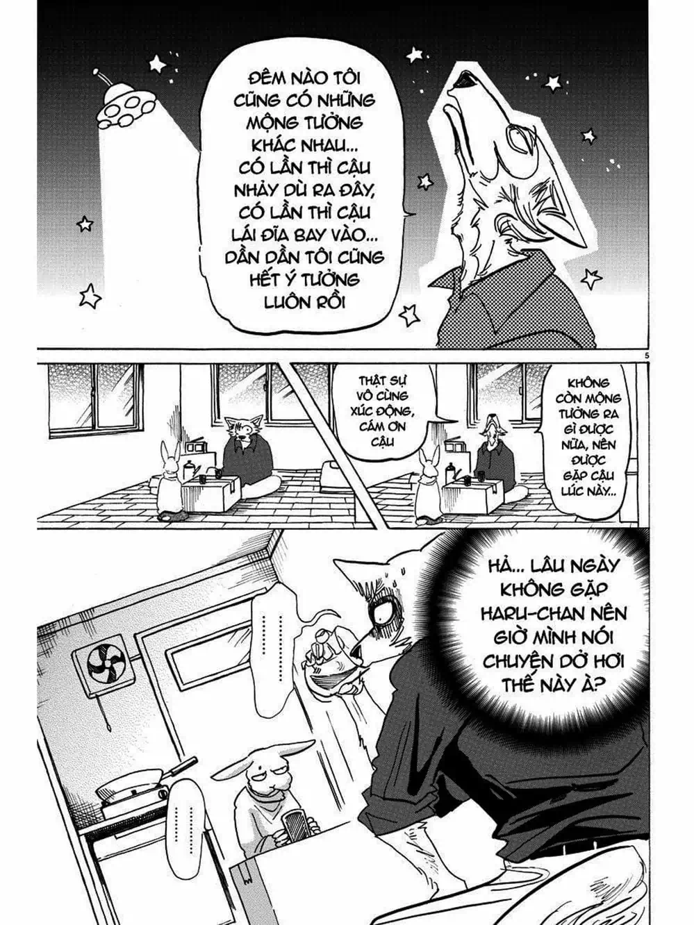 Truyện Tranh Bởi Vì Chúng Ta Đều Là Những Ngôi Sao - Beastars trang 10