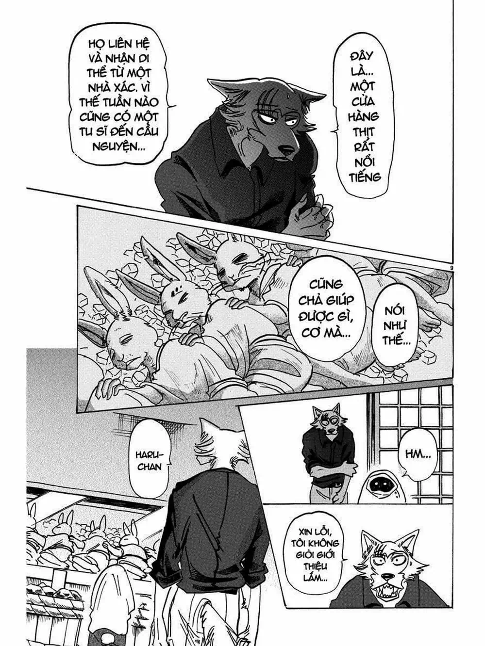 Truyện Tranh Bởi Vì Chúng Ta Đều Là Những Ngôi Sao - Beastars trang 10