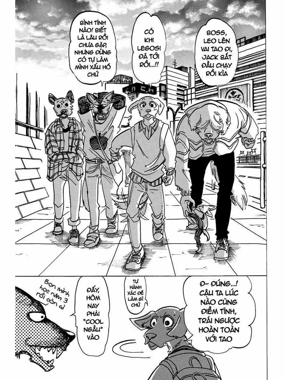 Truyện Tranh Bởi Vì Chúng Ta Đều Là Những Ngôi Sao - Beastars trang 10