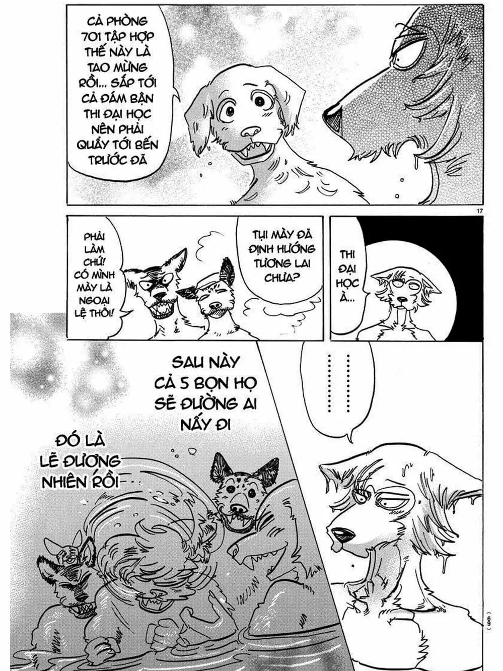 Truyện Tranh Bởi Vì Chúng Ta Đều Là Những Ngôi Sao - Beastars trang 10