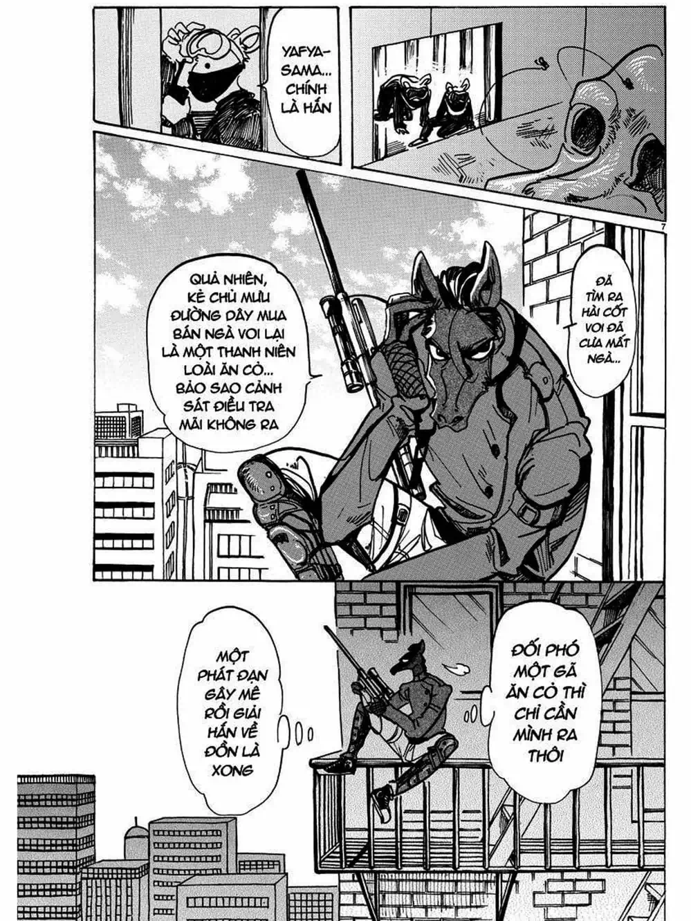 Truyện Tranh Bởi Vì Chúng Ta Đều Là Những Ngôi Sao - Beastars trang 10