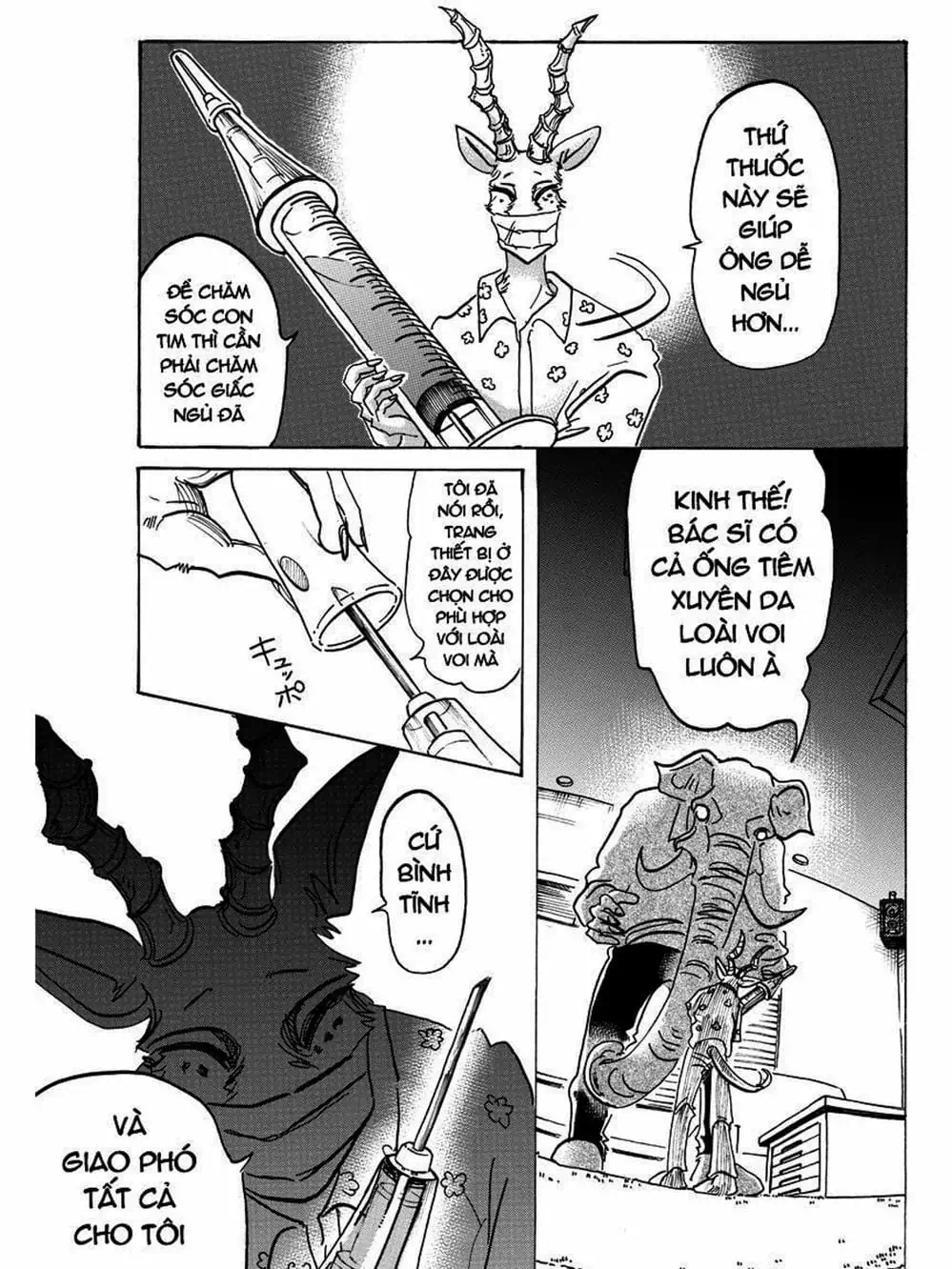 Truyện Tranh Bởi Vì Chúng Ta Đều Là Những Ngôi Sao - Beastars trang 10