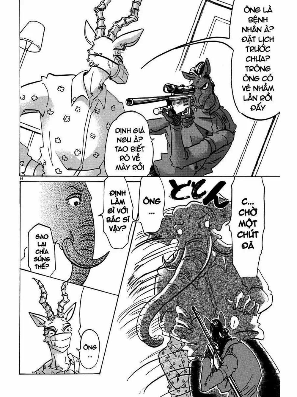 Truyện Tranh Bởi Vì Chúng Ta Đều Là Những Ngôi Sao - Beastars trang 10