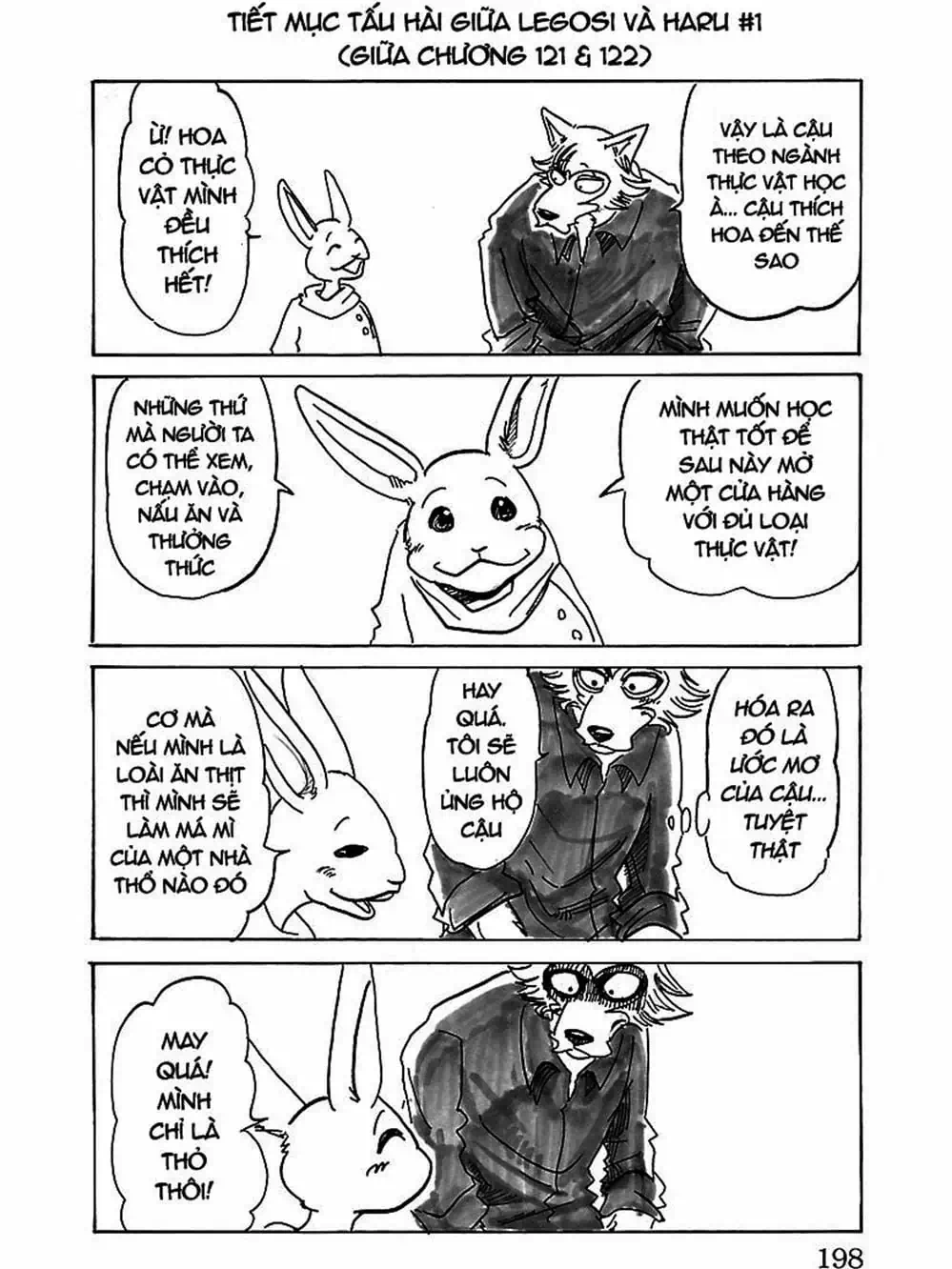 Truyện Tranh Bởi Vì Chúng Ta Đều Là Những Ngôi Sao - Beastars trang 10