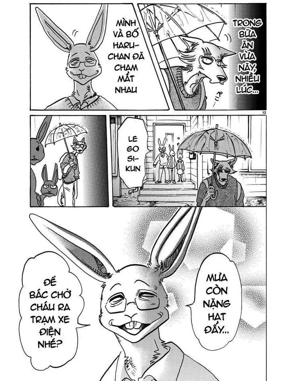 Truyện Tranh Bởi Vì Chúng Ta Đều Là Những Ngôi Sao - Beastars trang 10