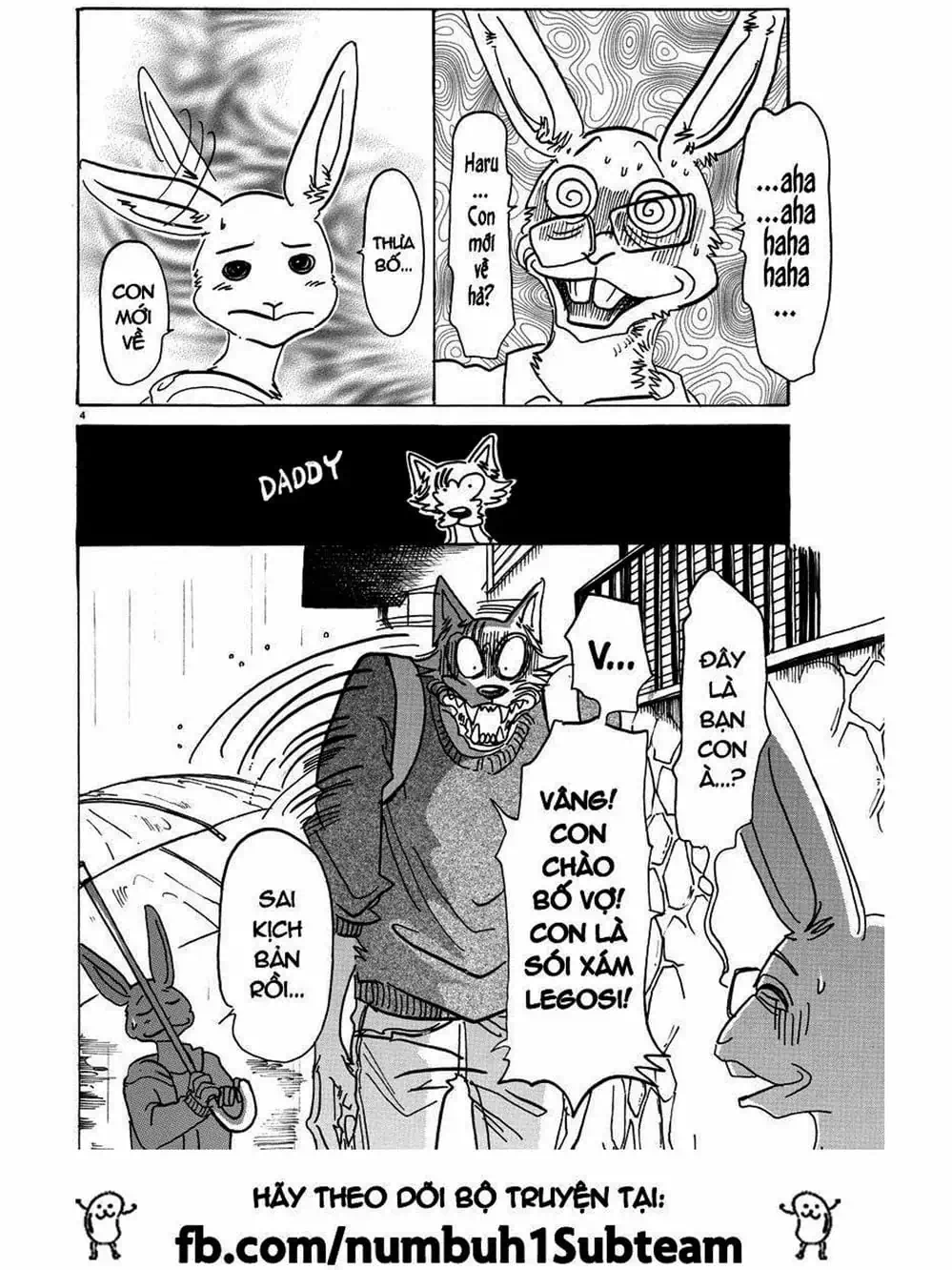 Truyện Tranh Bởi Vì Chúng Ta Đều Là Những Ngôi Sao - Beastars trang 10