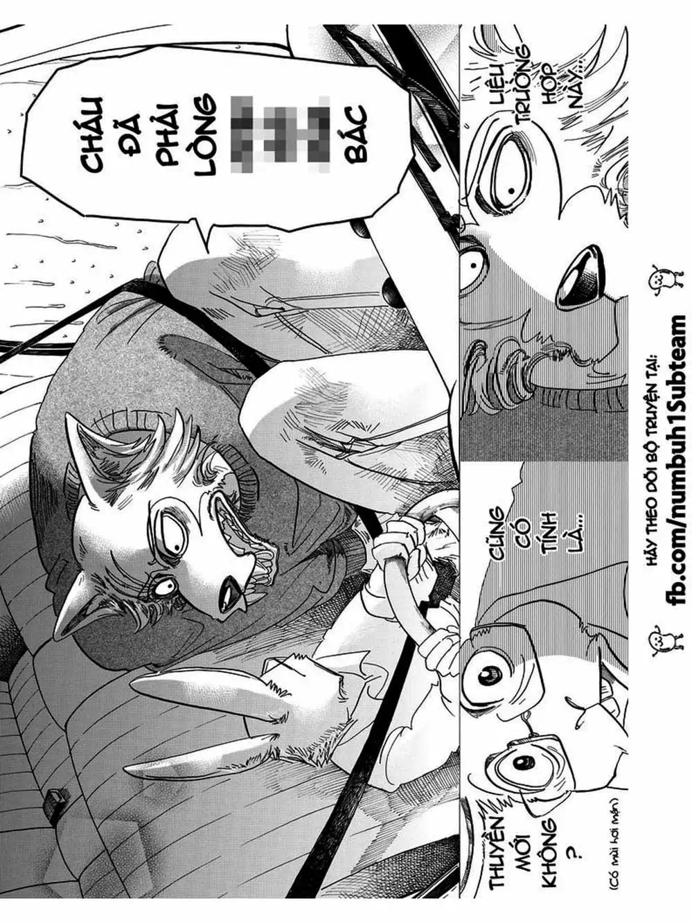 Truyện Tranh Bởi Vì Chúng Ta Đều Là Những Ngôi Sao - Beastars trang 10