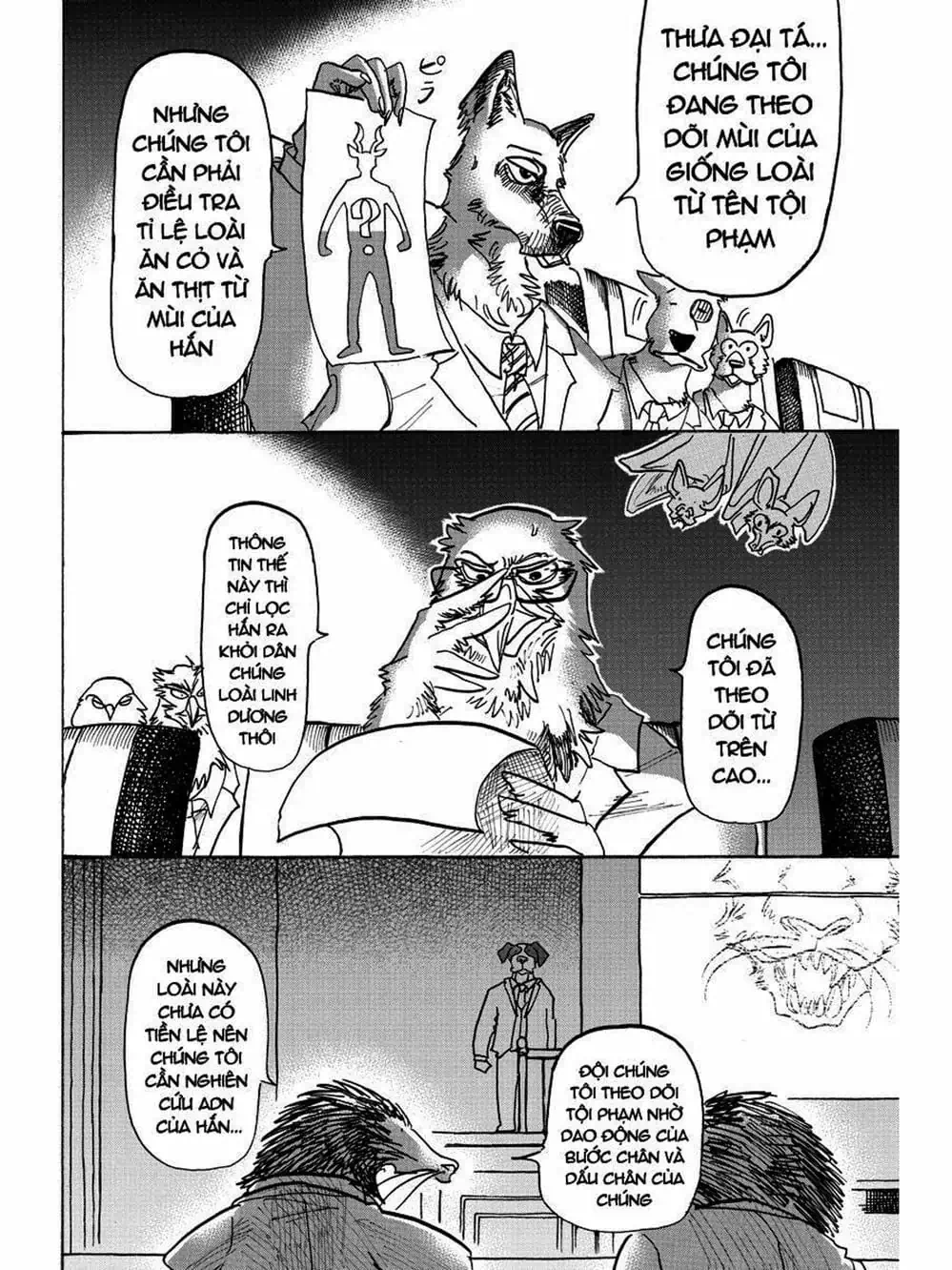 Truyện Tranh Bởi Vì Chúng Ta Đều Là Những Ngôi Sao - Beastars trang 10